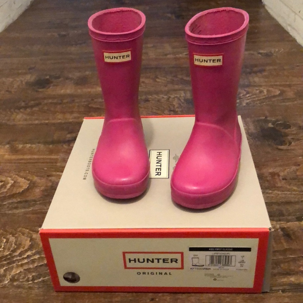 GUC Toddler Hunter boots, size UK 7